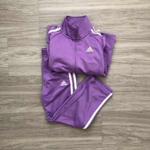 Girls Adidas Track Suit